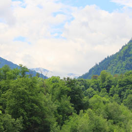 Кавказские горы