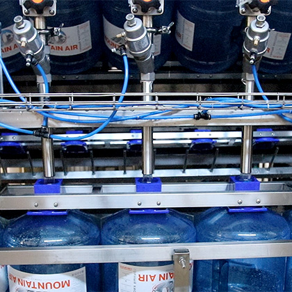 Автоматизированная линия розлива